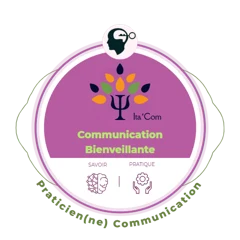 Badge Ita'Com : Praticien(ne) en communication bienveillante